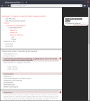 Screenshot 1 displaying an example GIBook and its document overview