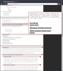 Screenshot 2 displaying the code formatter and its code editor view that edits the current paragraph