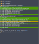 Screenshot 3 showing the command-line output of lycheejs-breeder init and pull and displaying the isolated libraries that have been compiled downstream into the project