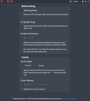 Screenshot 3 showing Browser Settings